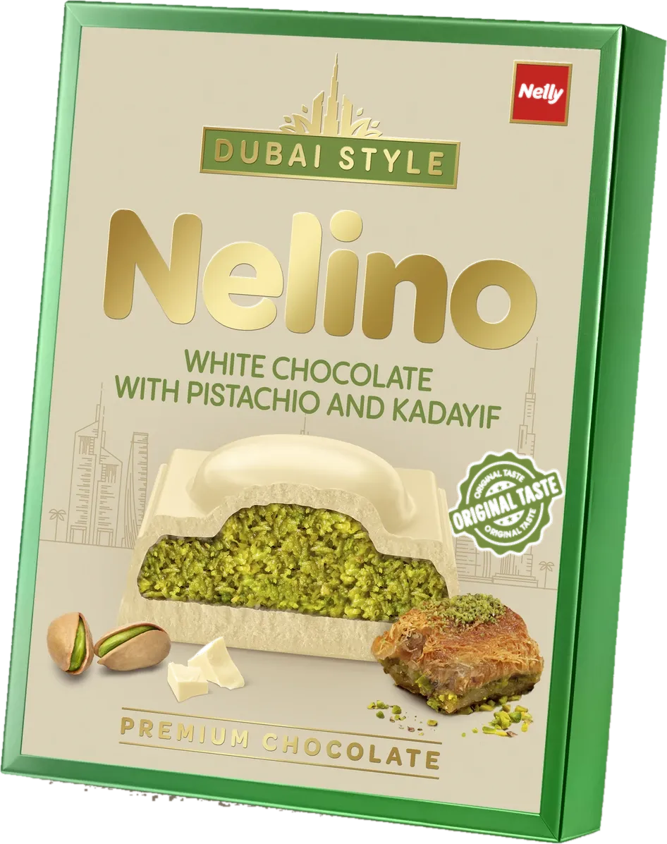 Nelino vit choklad